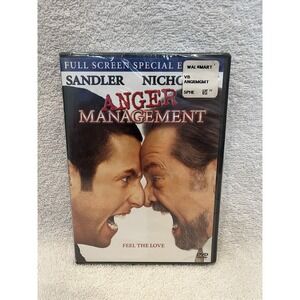 Anger Management (DVD, 2003, Full‎ Screen Special Edition) NEW SEALED